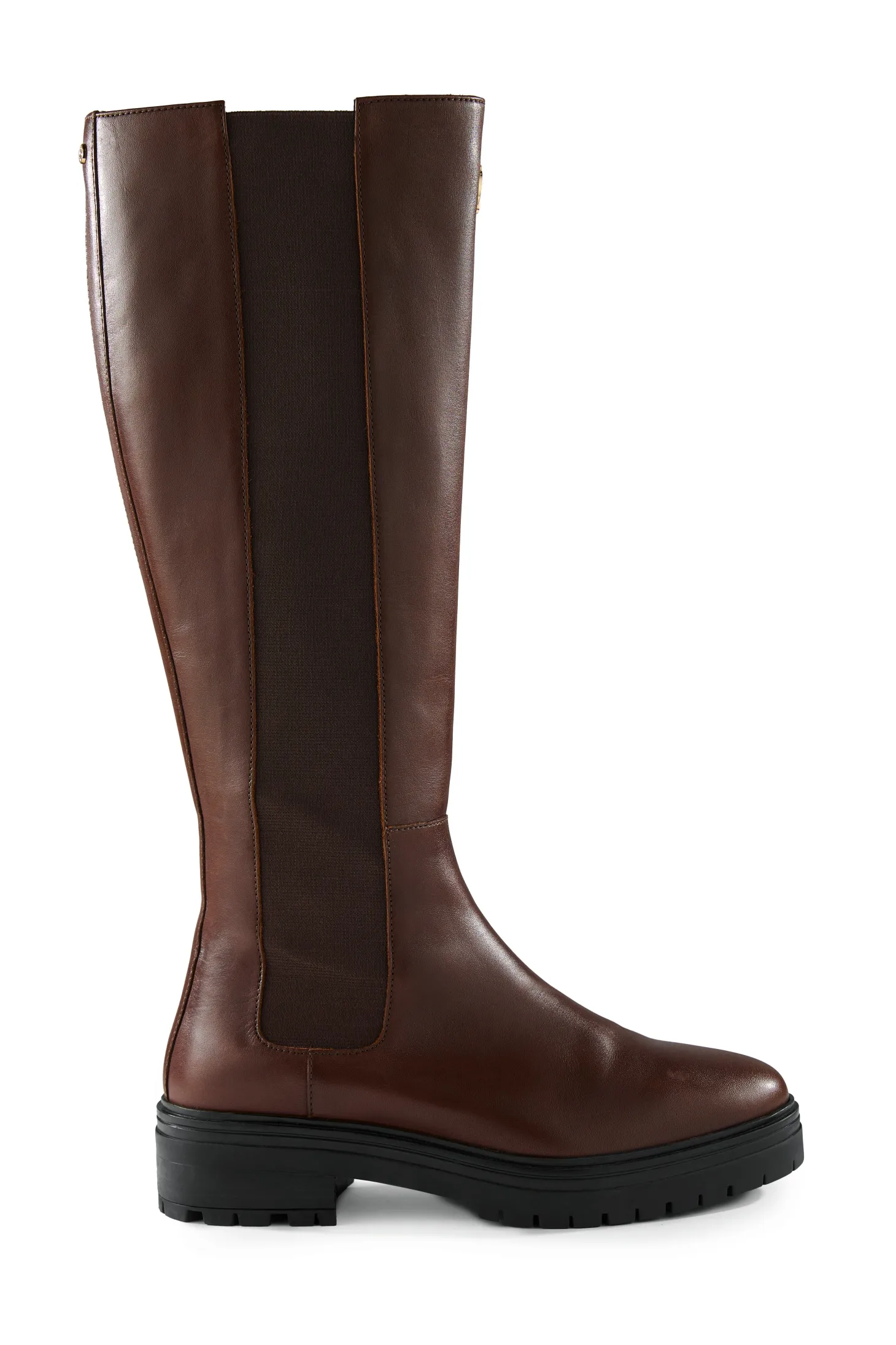 Women Holland Cooper Boots | Astoria Knee Boot (Rich Chocolate)