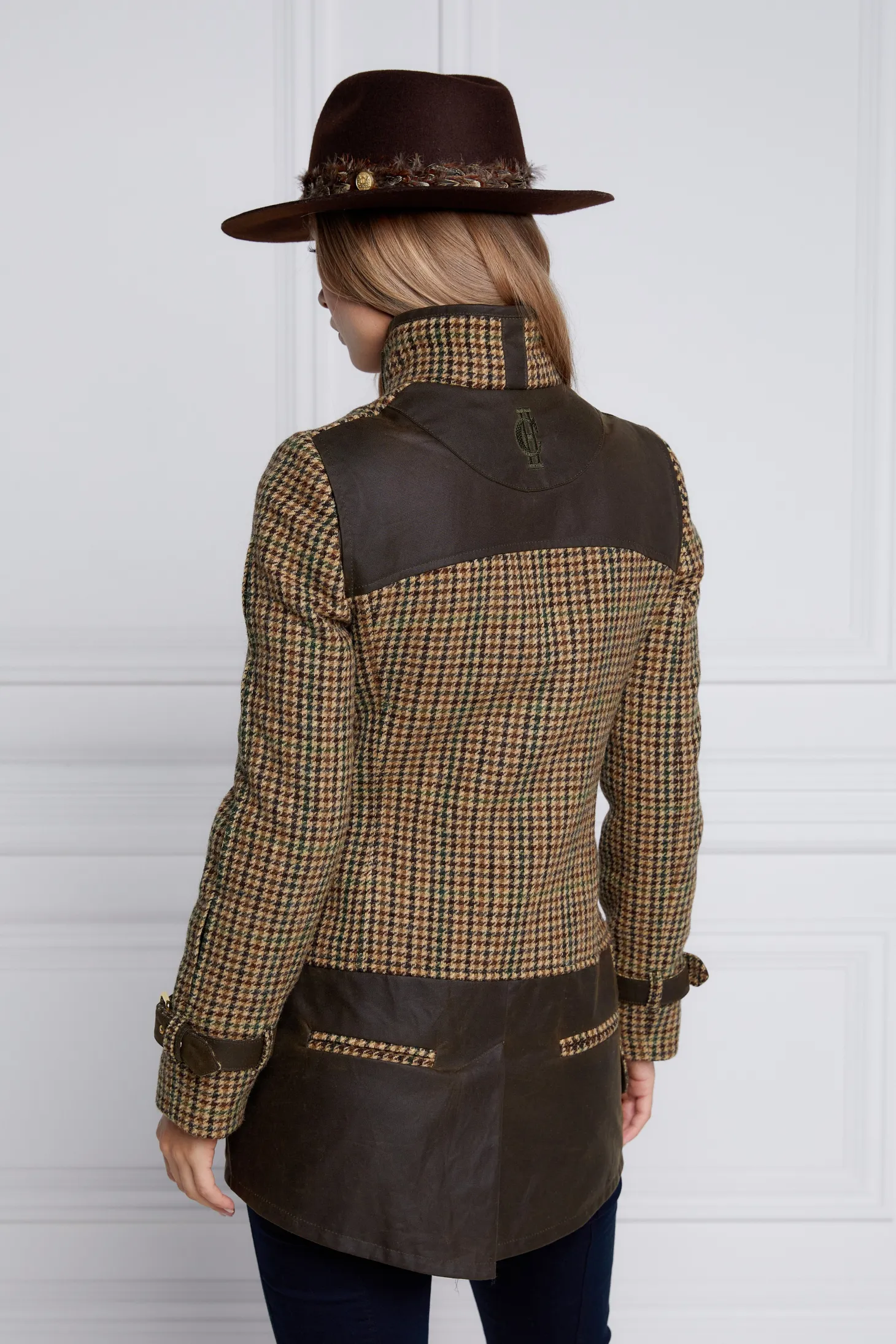 Women Holland Cooper Jackets | Balmoral Field Jacket (Hailes Green Tweed)