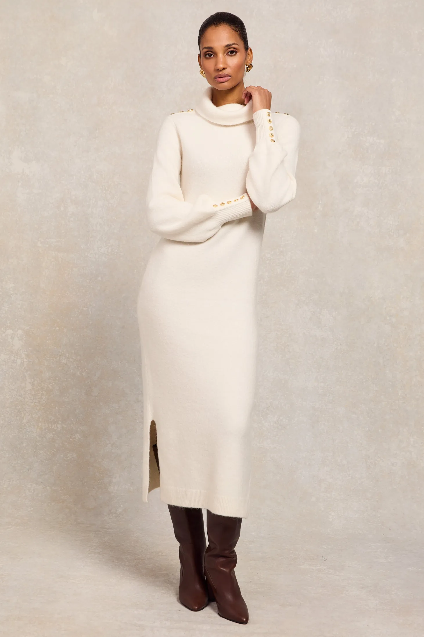 Women Holland Cooper Dresses | Berkeley Roll Neck Dress