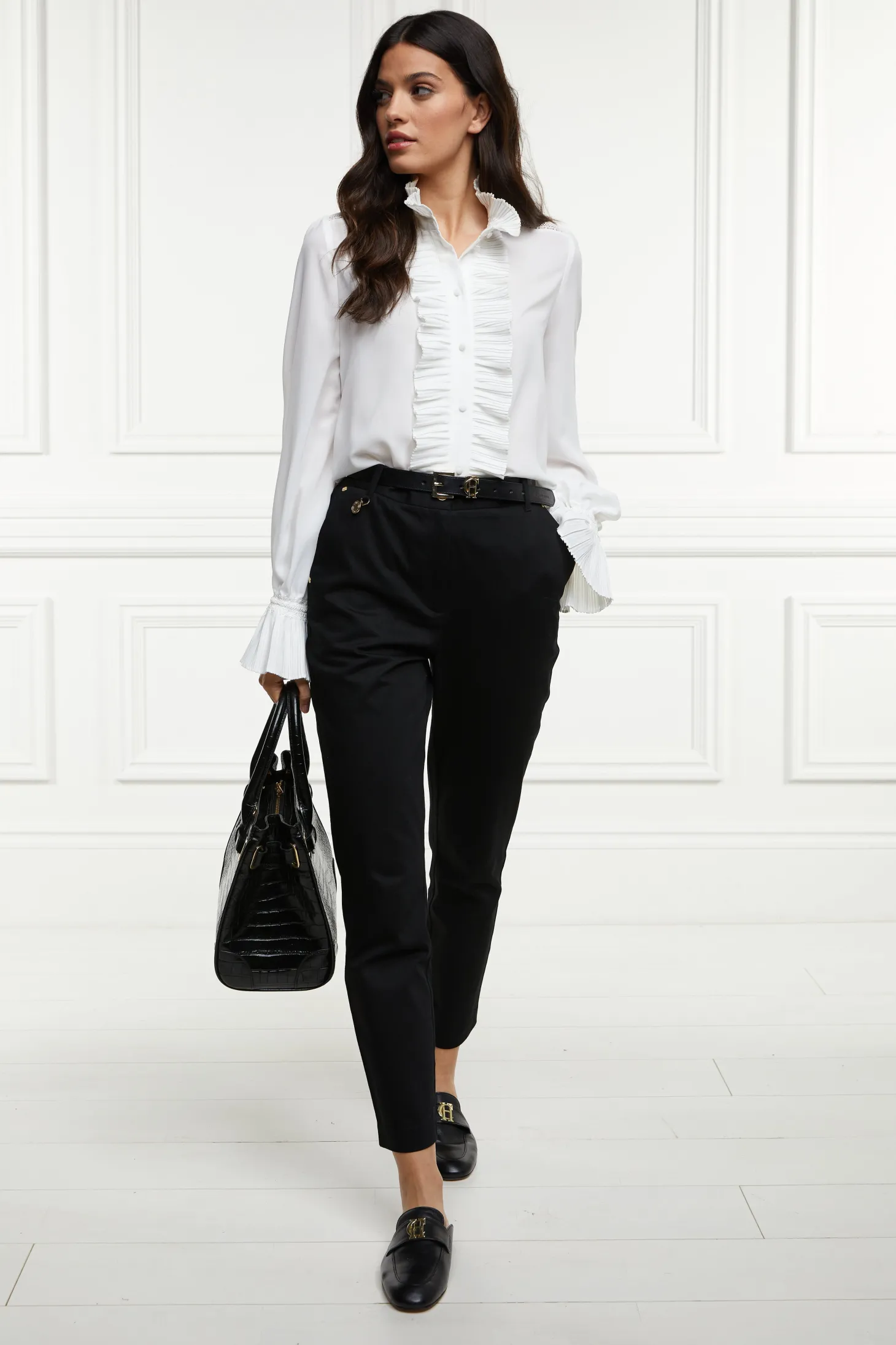 Women Holland Cooper Trousers | Bexley Cigarette Trouser