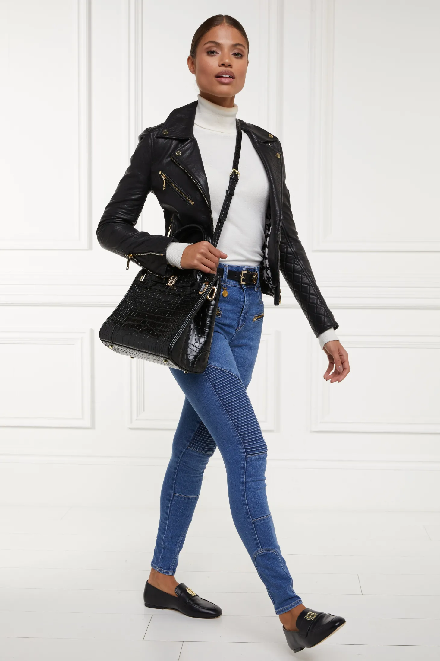 Women Holland Cooper Jeans | Biker Jean