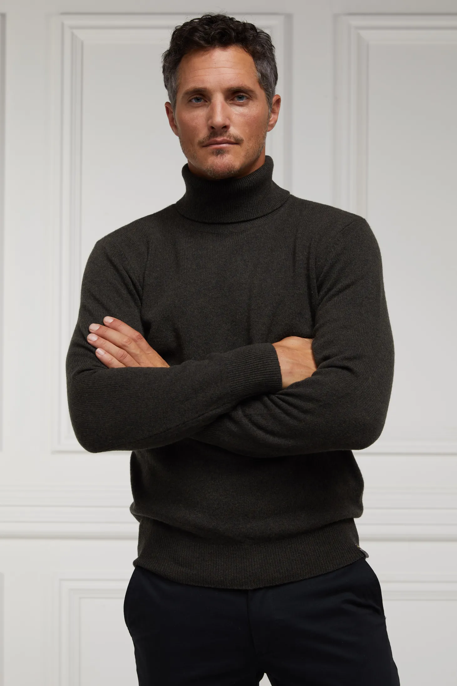 Holland Cooper Knitwear | Byron Roll Neck Knit