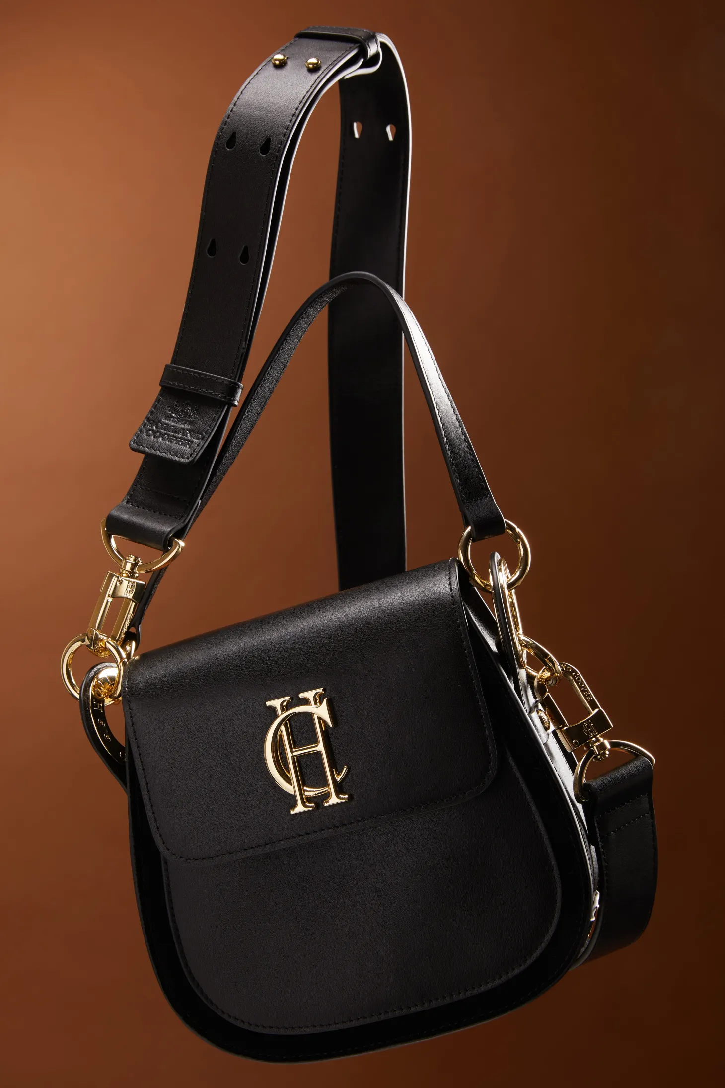 Women Holland Cooper Crossbody Bags | Bags | Chelsea Saddle Bag (Soft Black)