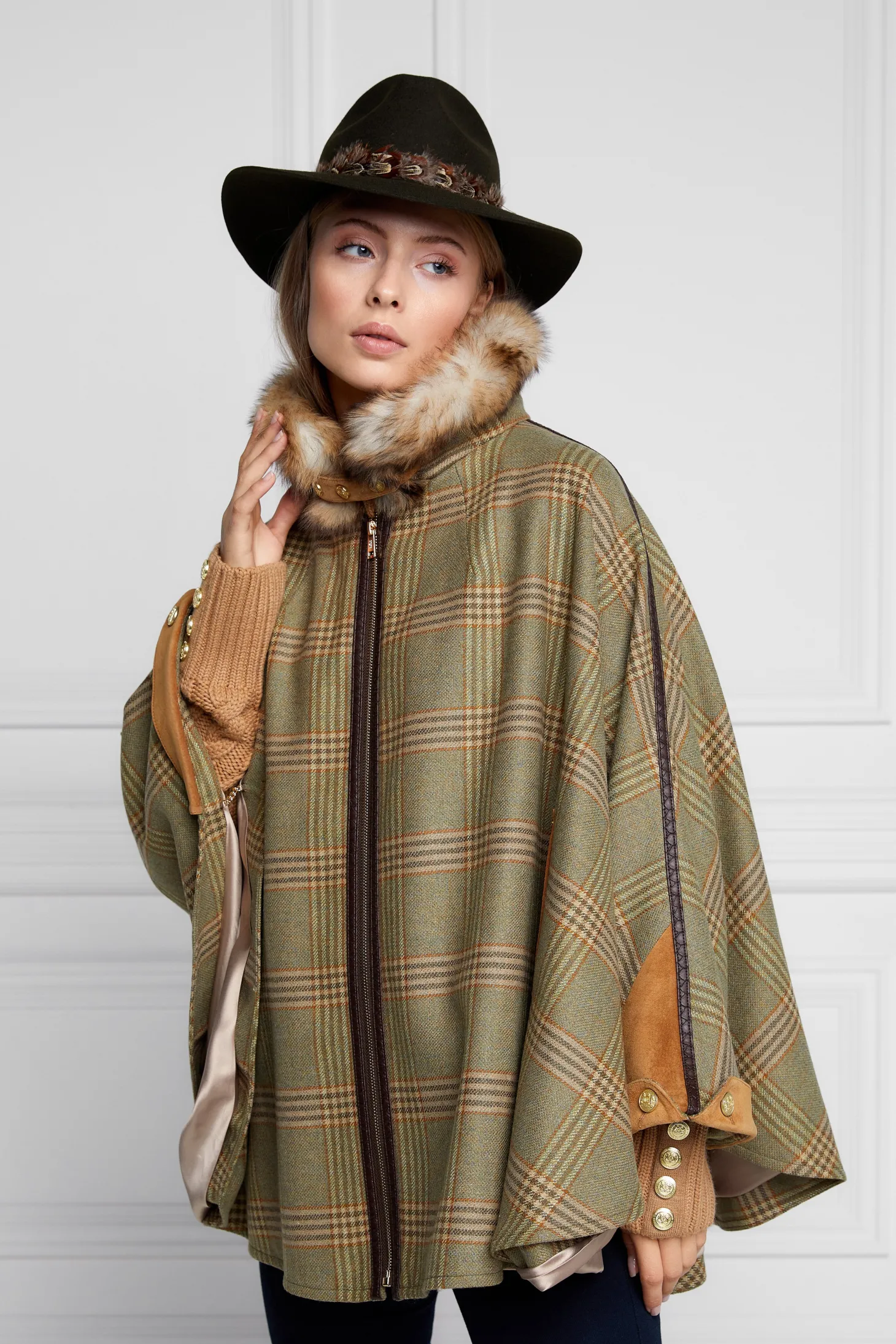 Women Holland Cooper Capes | Tailoring | Chiltern Cape