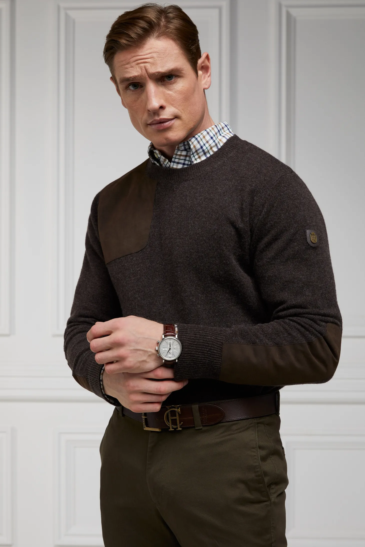 Holland Cooper Knitwear | Country Crew Neck Knit