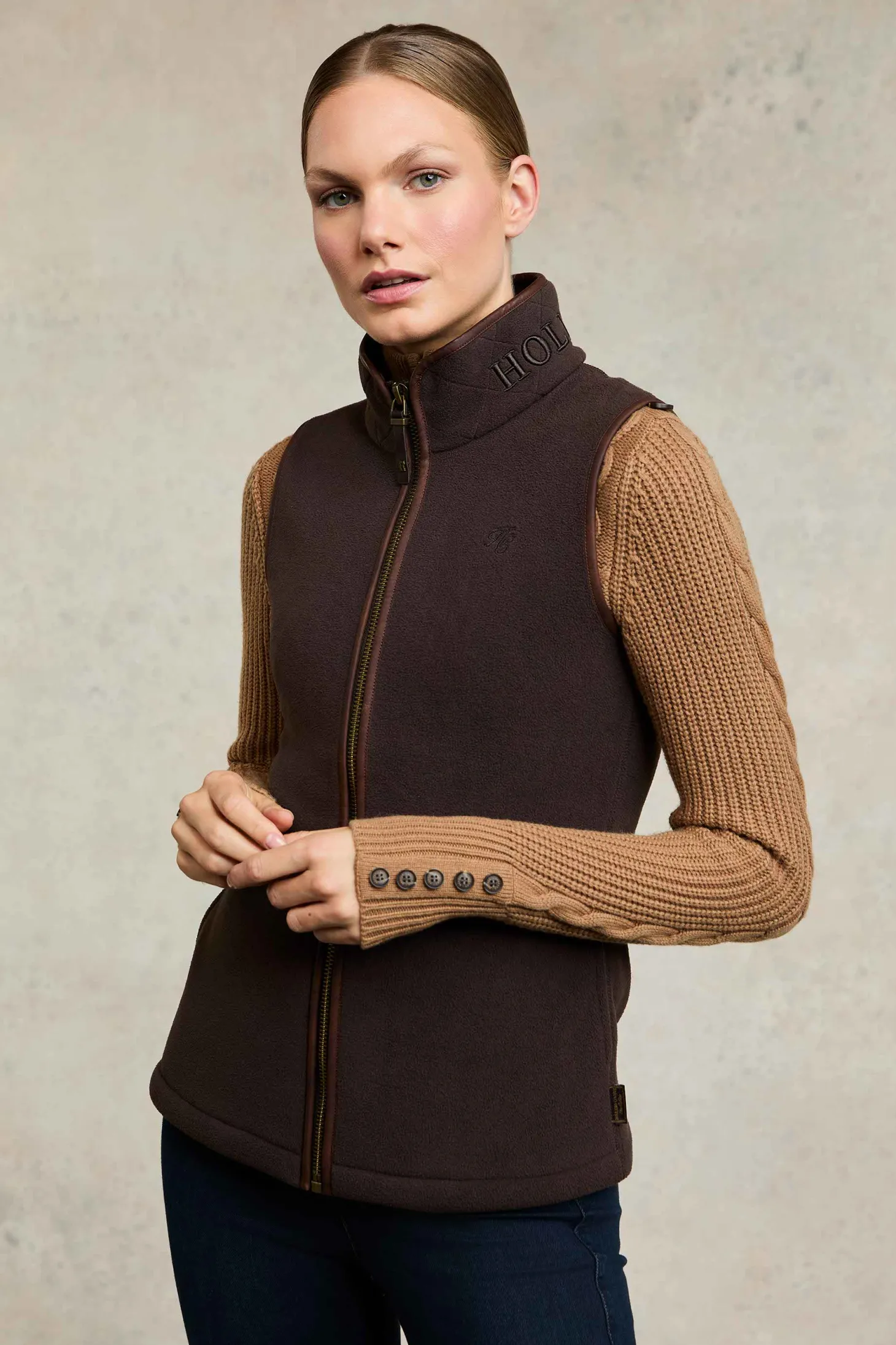 Women Holland Cooper Gilets | Fleeces | Country Fleece Gilet