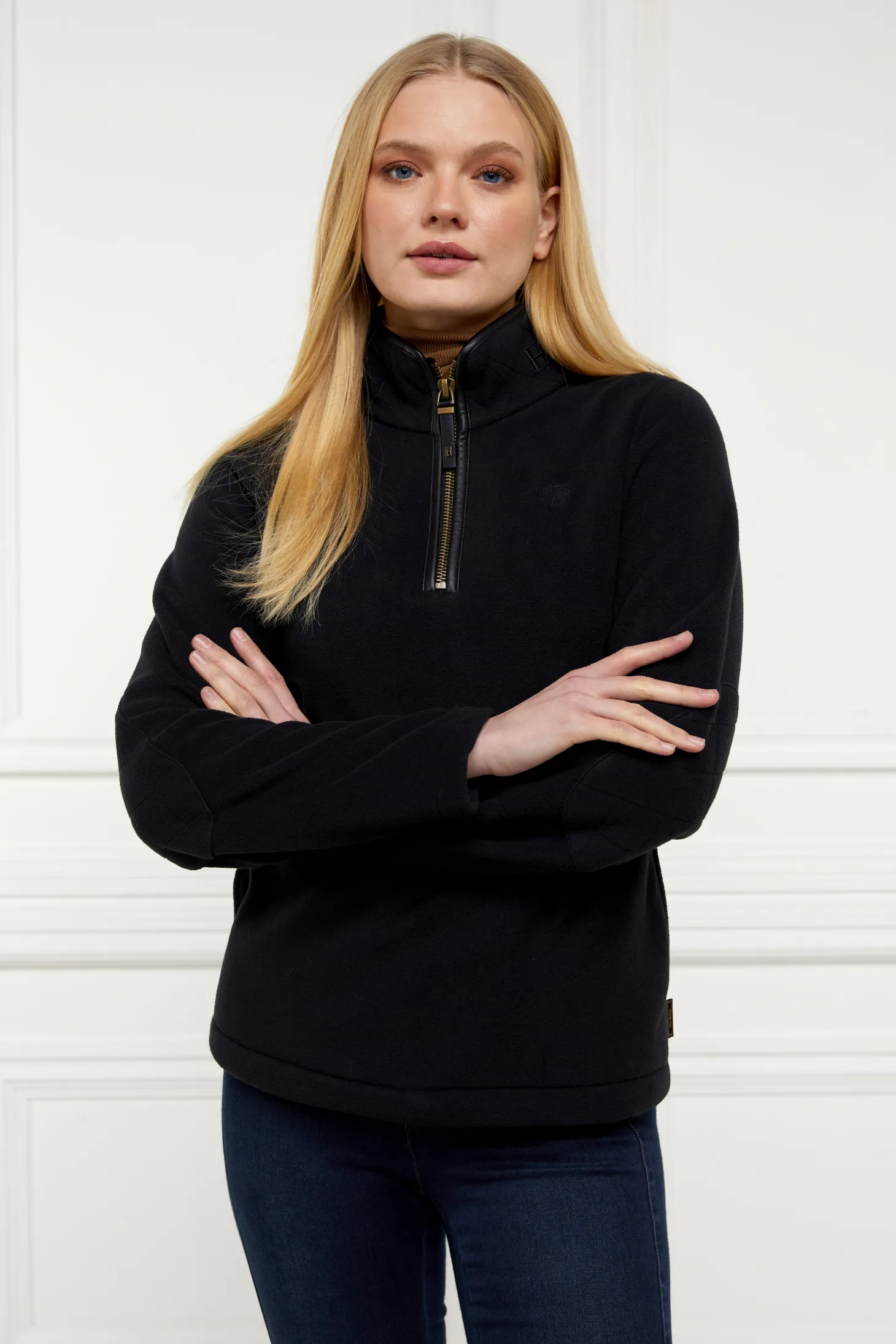 Women Holland Cooper Jackets | Fleeces | Country Fleece Quarter Zip