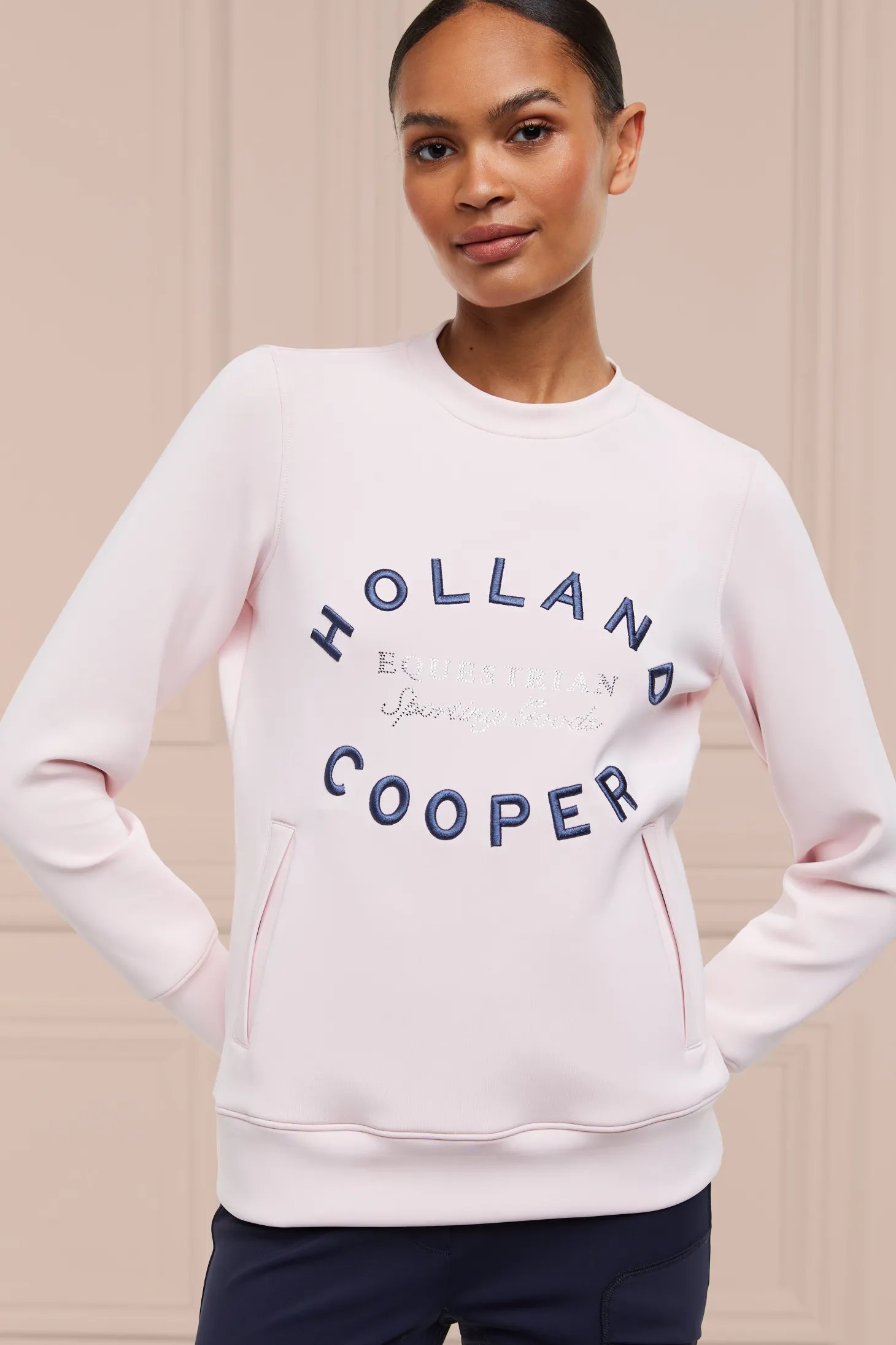 Holland Cooper Hoodies & Sweatshirts | Crystal Crew Neck Sweat