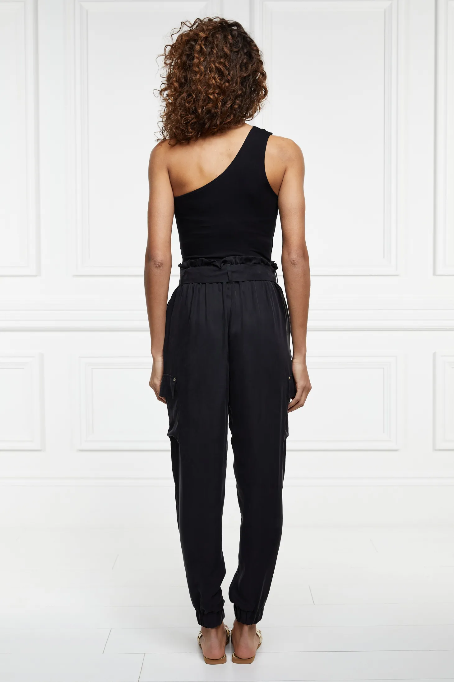 Women Holland Cooper Trousers | Cupro Cargo Pant