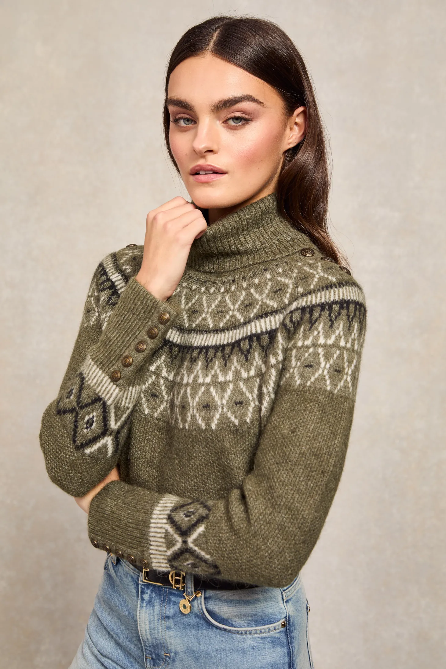 Women Holland Cooper Knitwear | Fairisle Knit