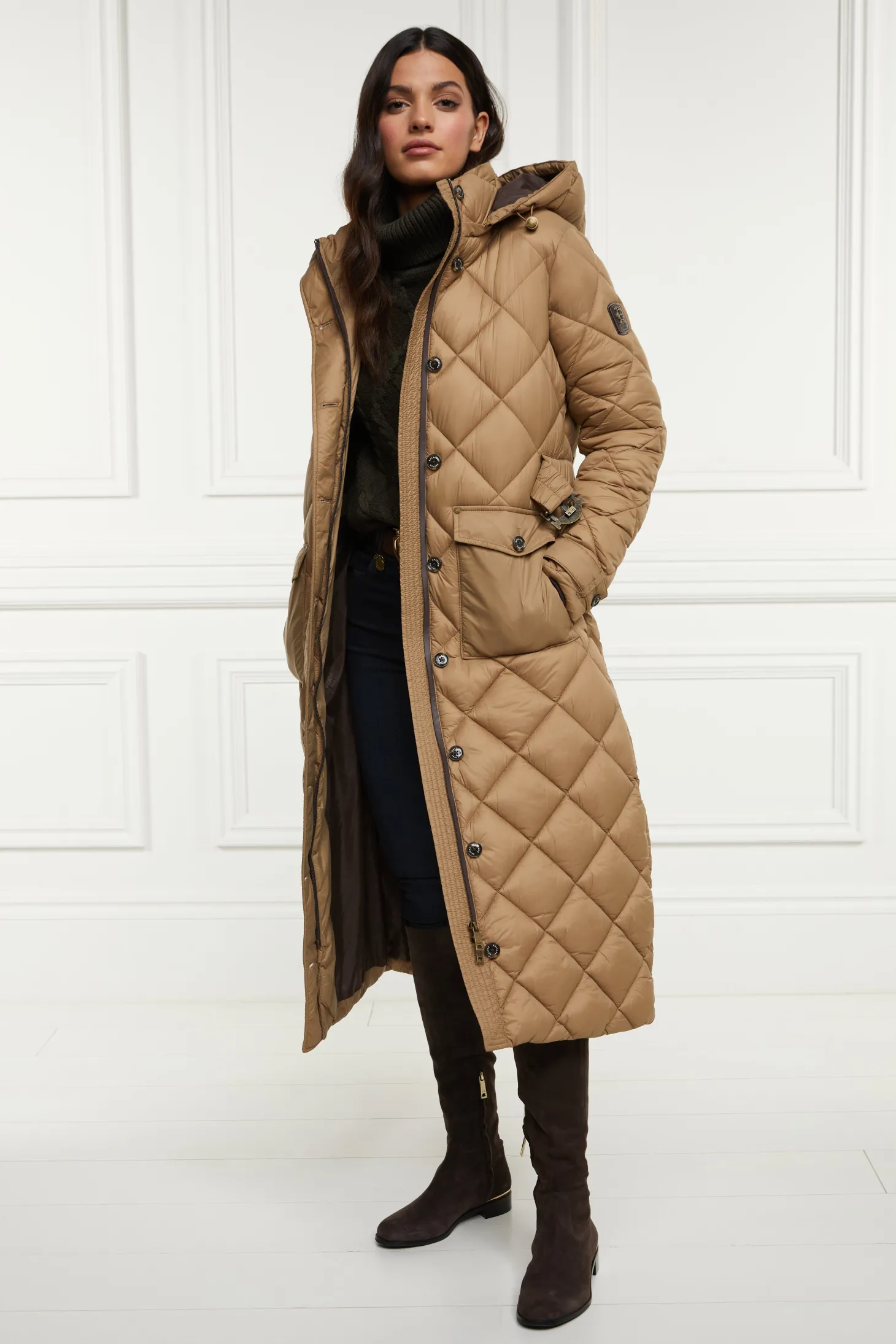 Women Holland Cooper Coats | Farnham Longline Coat