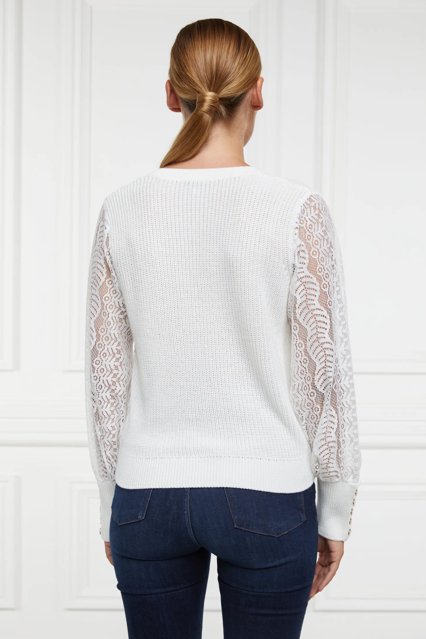 Women Holland Cooper Knitwear | Featherton V-Neck Knit