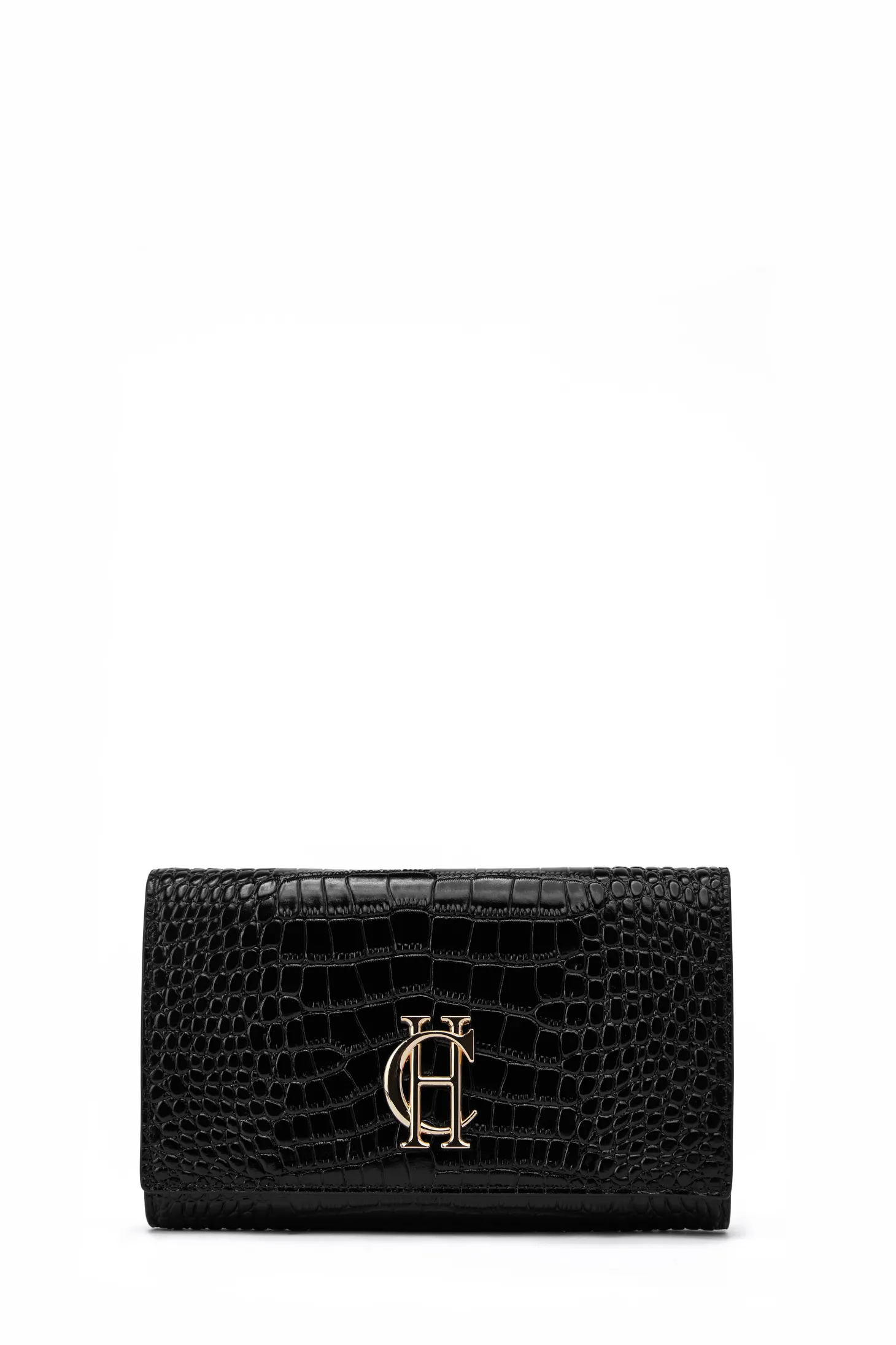 Women Holland Cooper Clutch Bags | Bags | Highbury Clutch Bag (Black Gold)