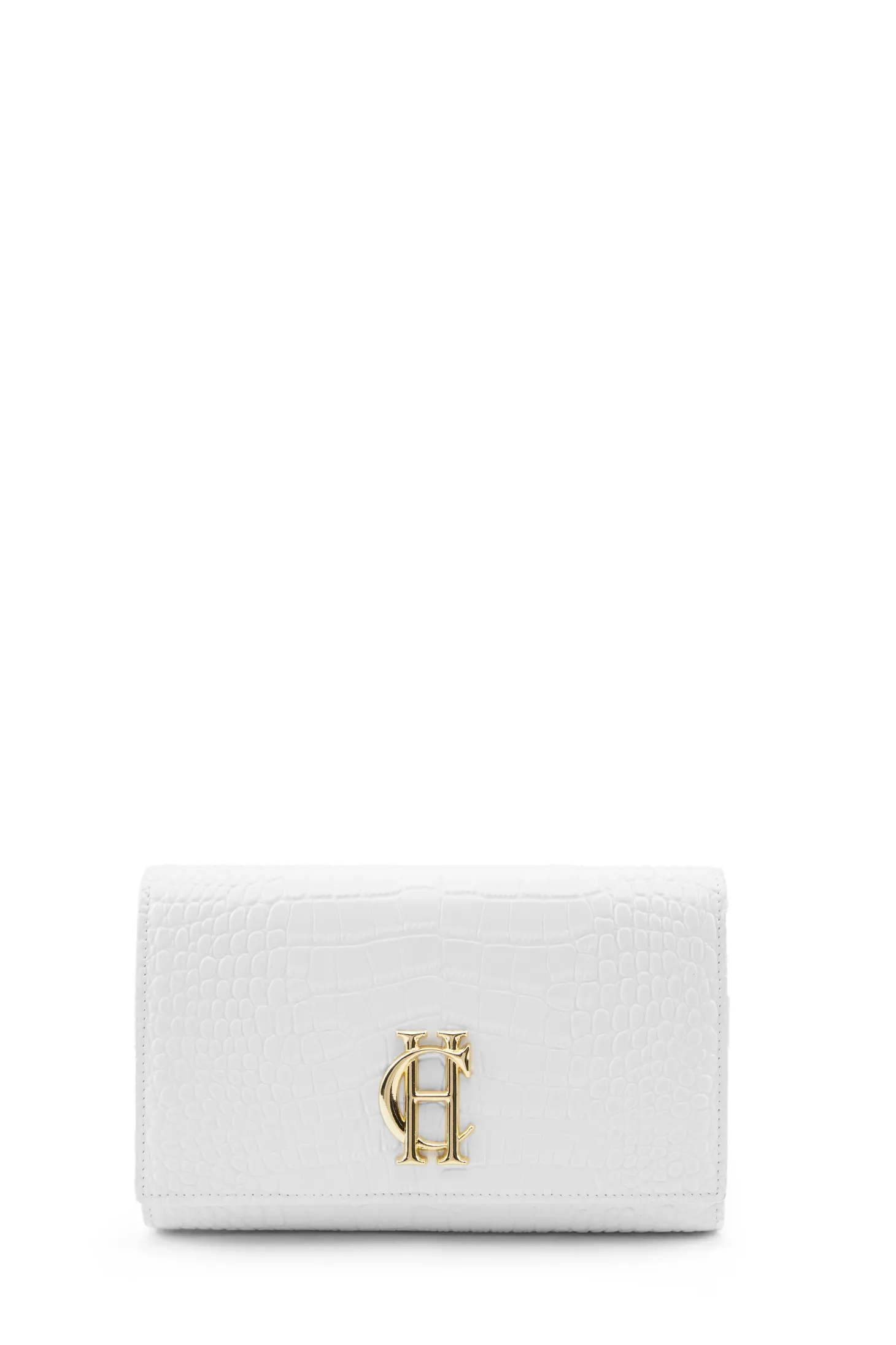 Women Holland Cooper Clutch Bags | Bags | Highbury Clutch Bag (White Croc)