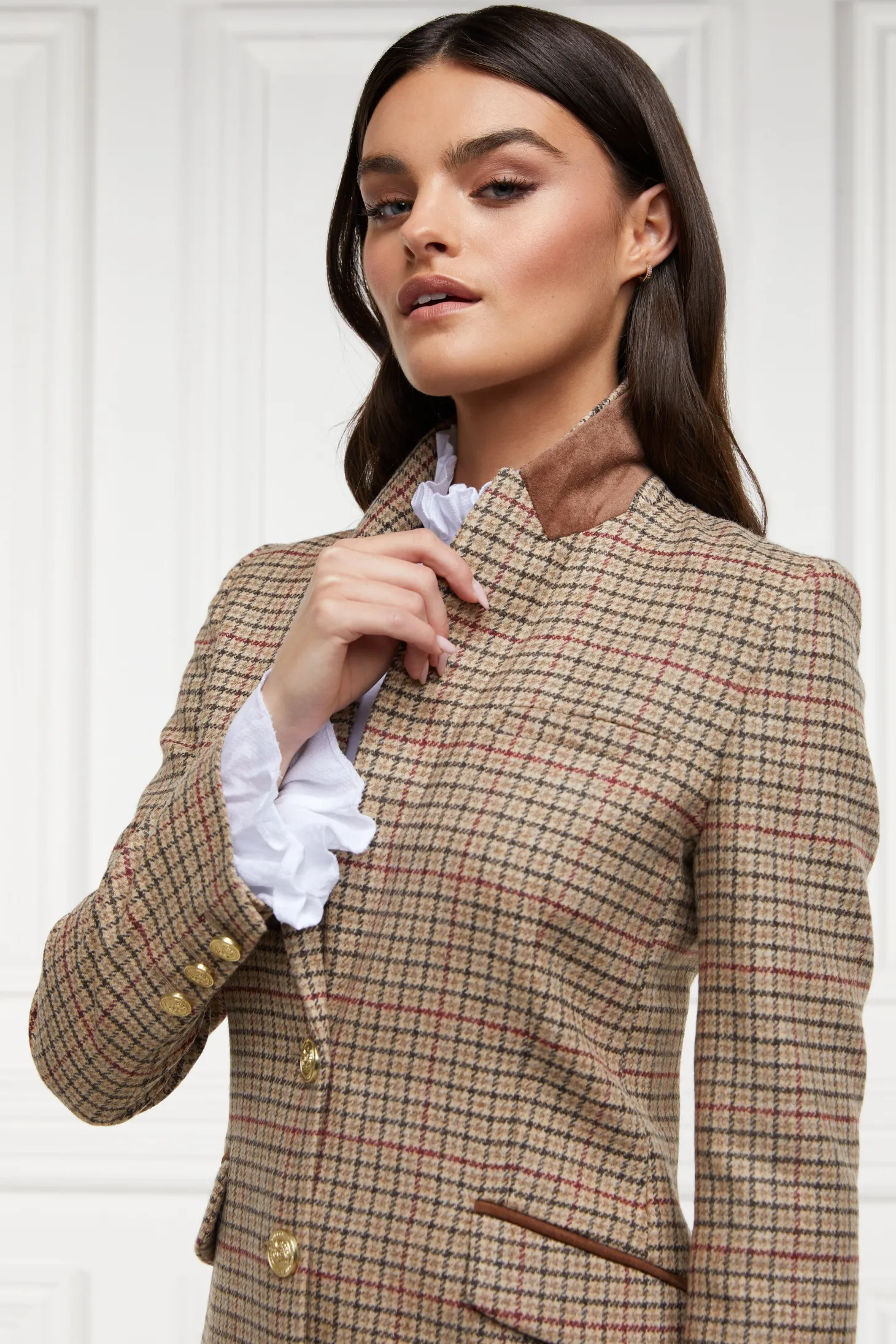 Women Holland Cooper Coats | Tailoring | Highgrove Coat (Charlton Tweed)