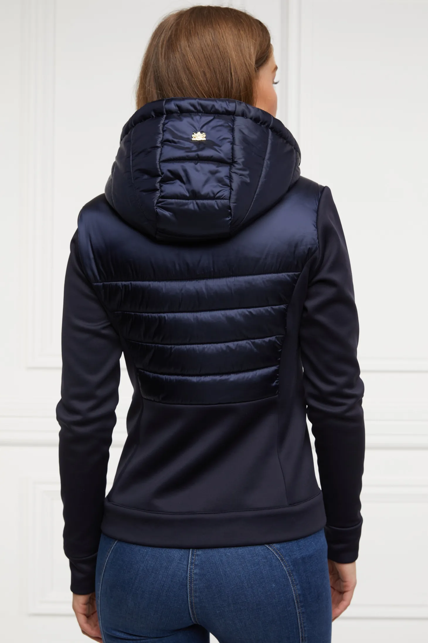 Women Holland Cooper Jackets | Jackets | Hybrid Shell Jacket (Ink Navy)