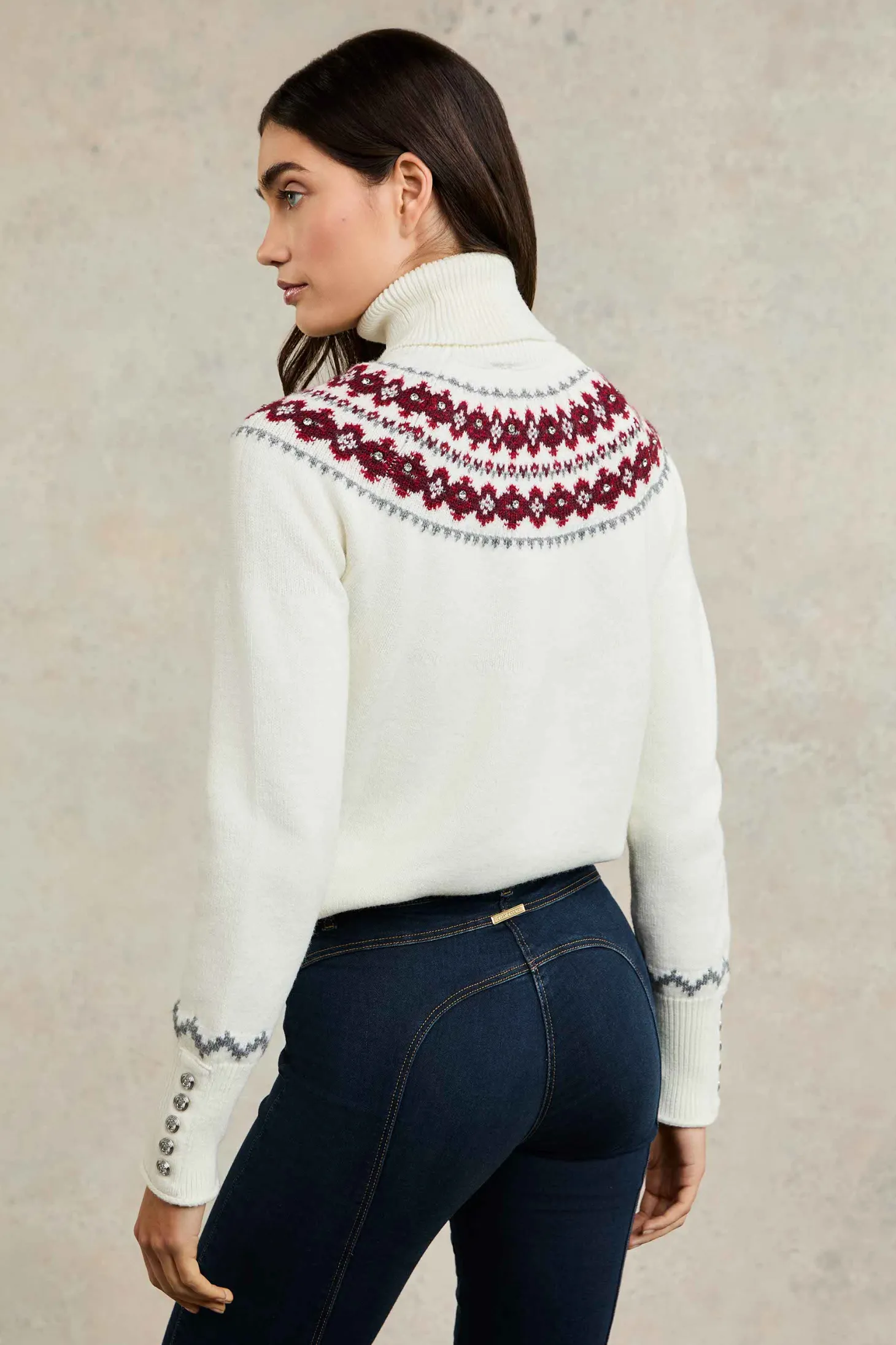 Women Holland Cooper Knitwear | Jennifer Roll Neck Knit