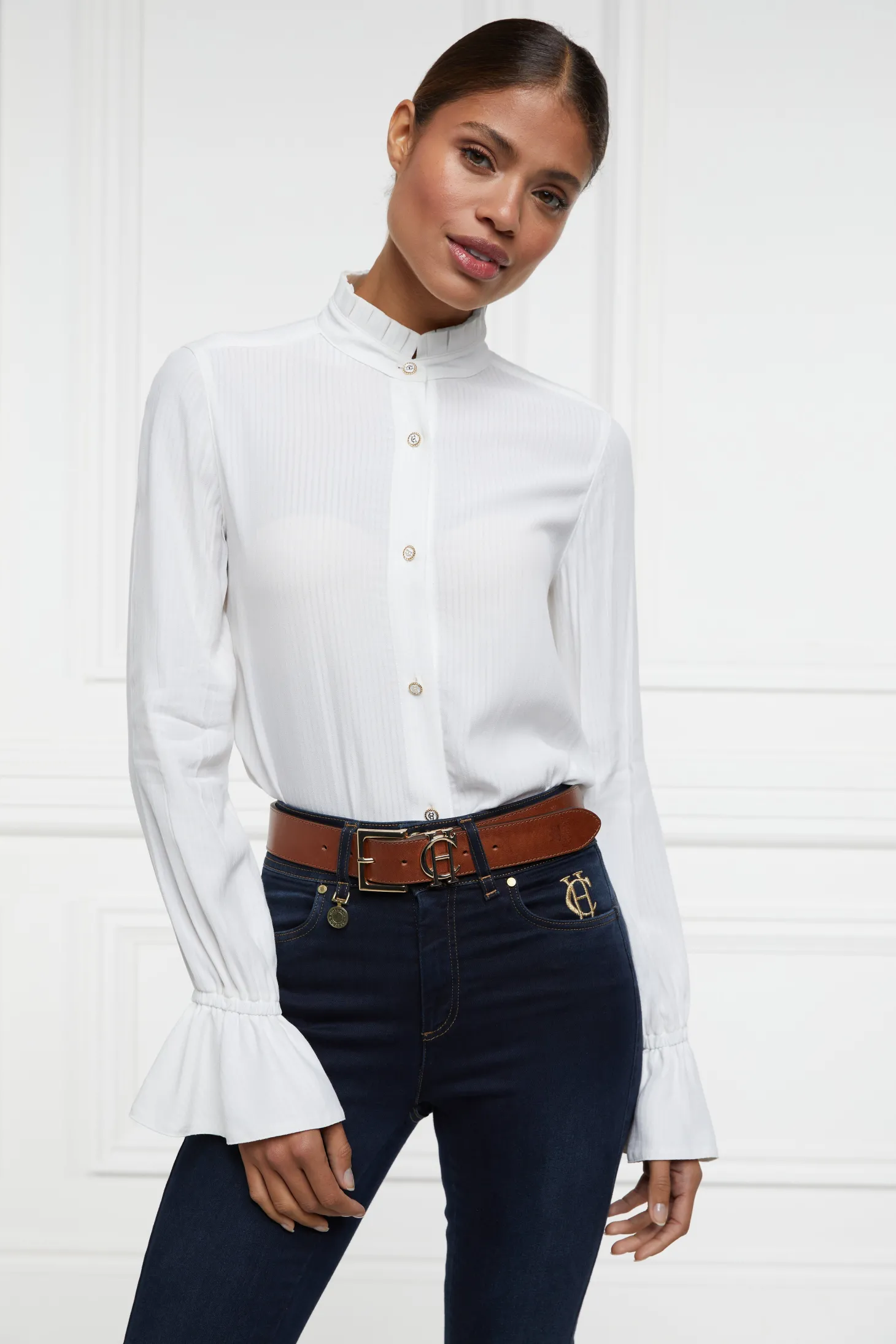 Women Holland Cooper Shirts & Blouses | Lilibet Shirt