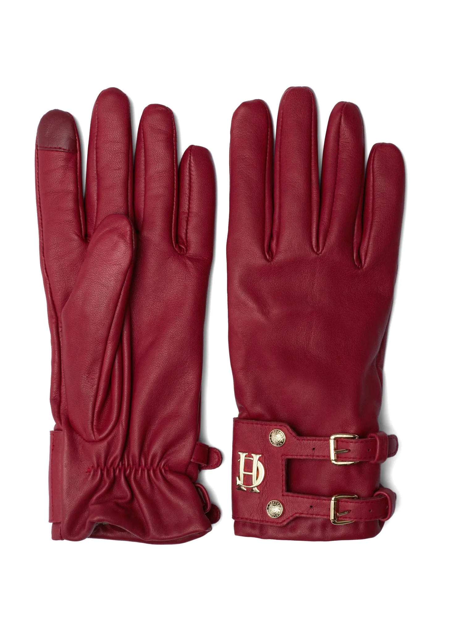 Women Holland Cooper Gloves | Gloves | Monogram Leather Gloves