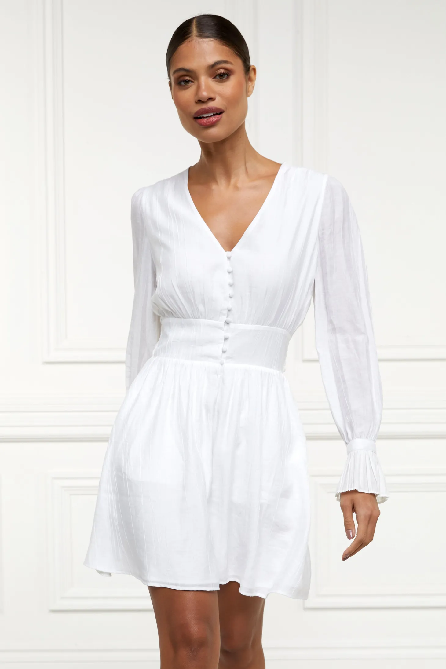 Women Holland Cooper Dresses | Phoebe V-Neck Mini Dress