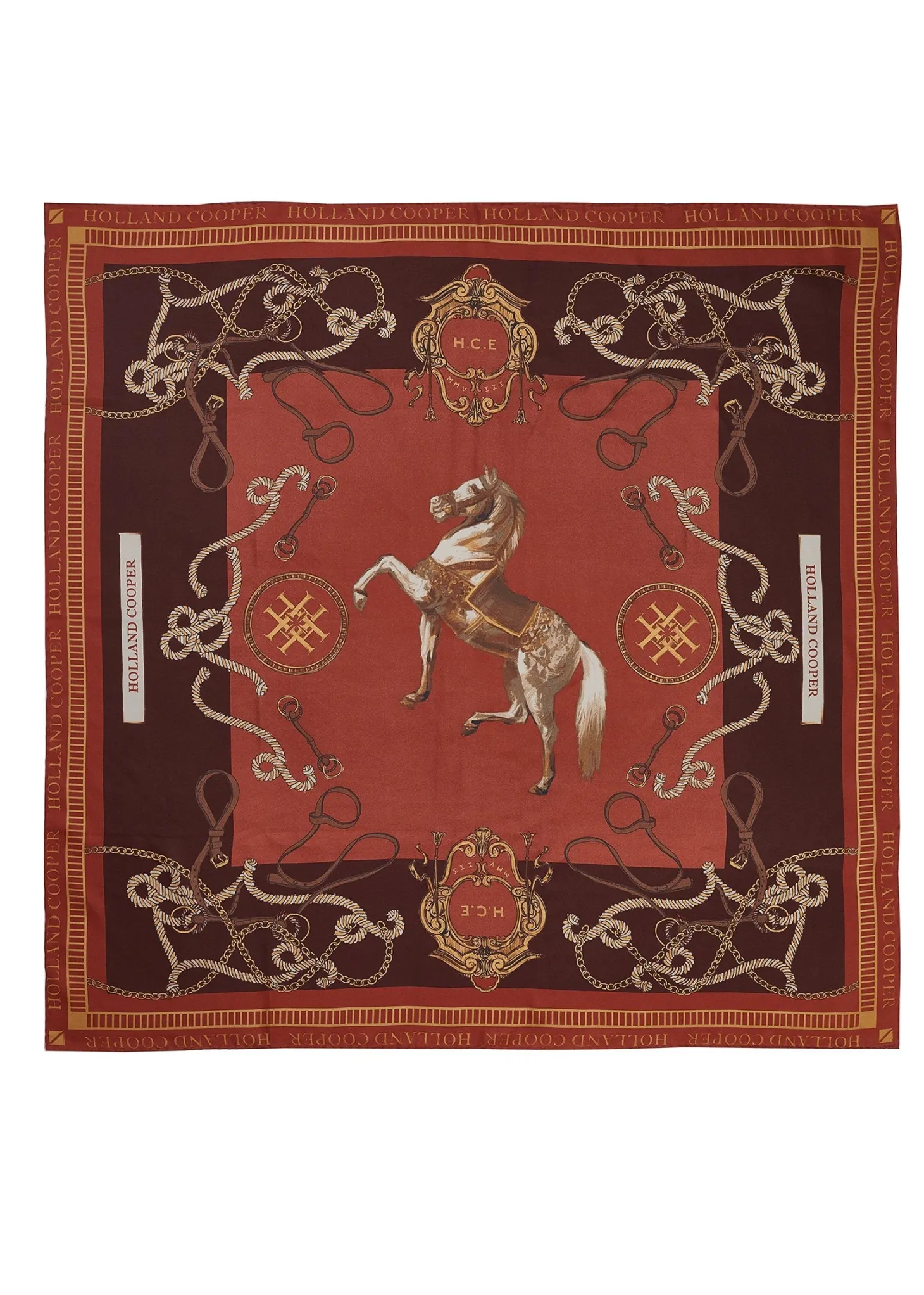 Women Holland Cooper Scarves | Scarves | Regal Horse Silk Scarf