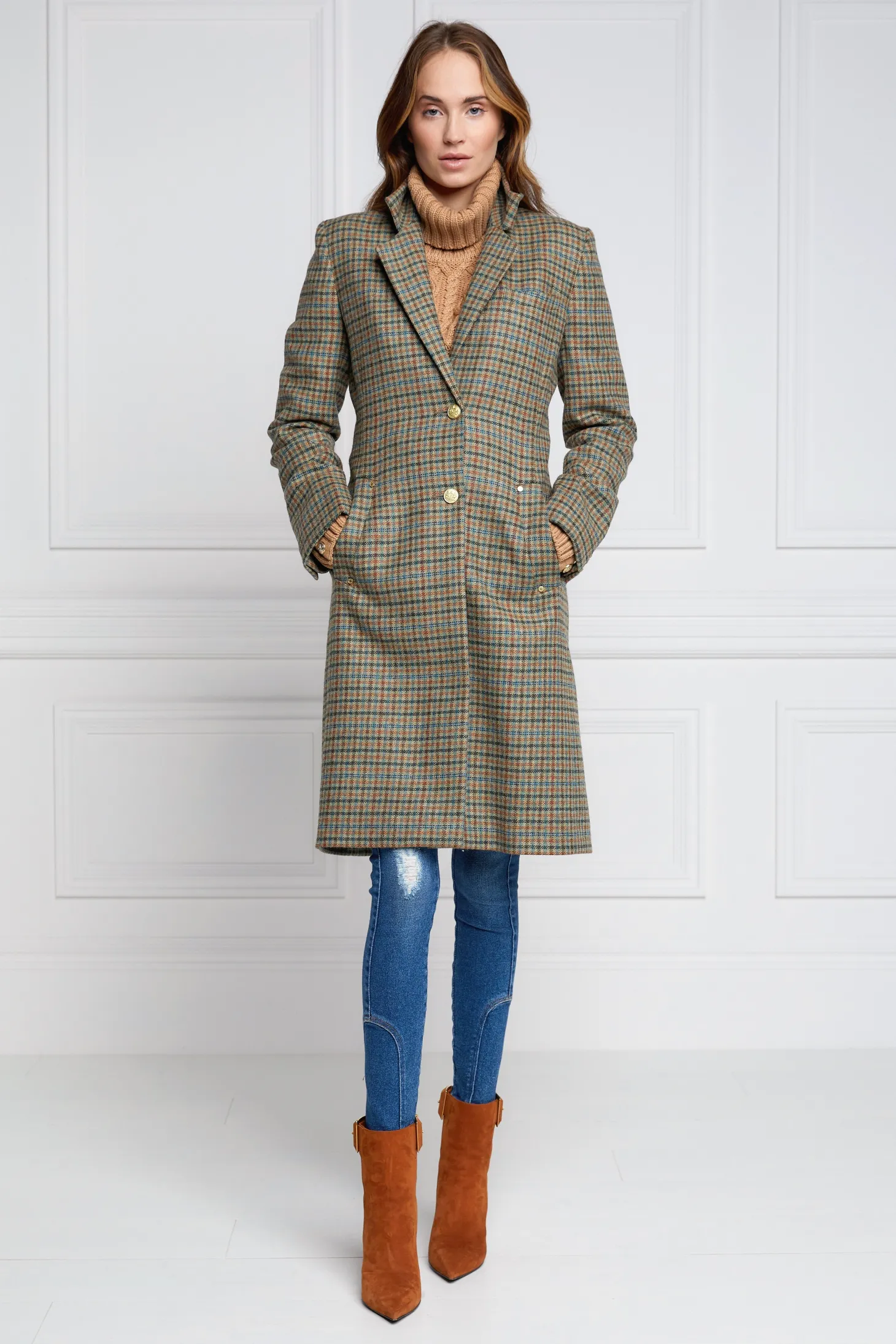 Women Holland Cooper Coats | Tailoring | Regency Coat (Bredon Tweed)