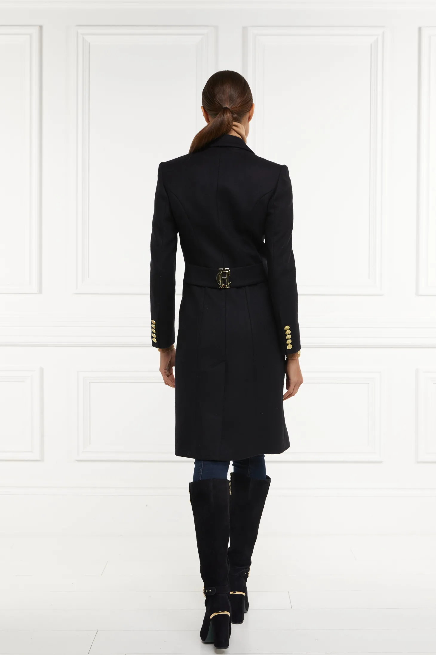 Women Holland Cooper Coats | Tailoring | Regency Coat (Soft Black)