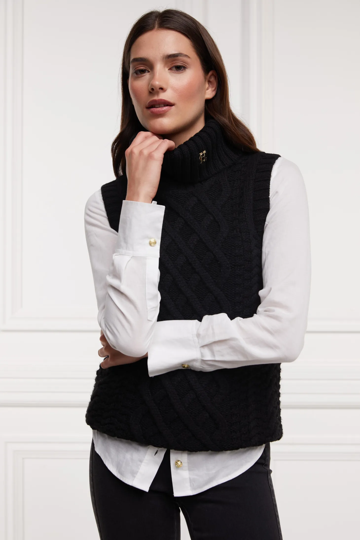 Women Holland Cooper Knitwear | Sleeveless Knit