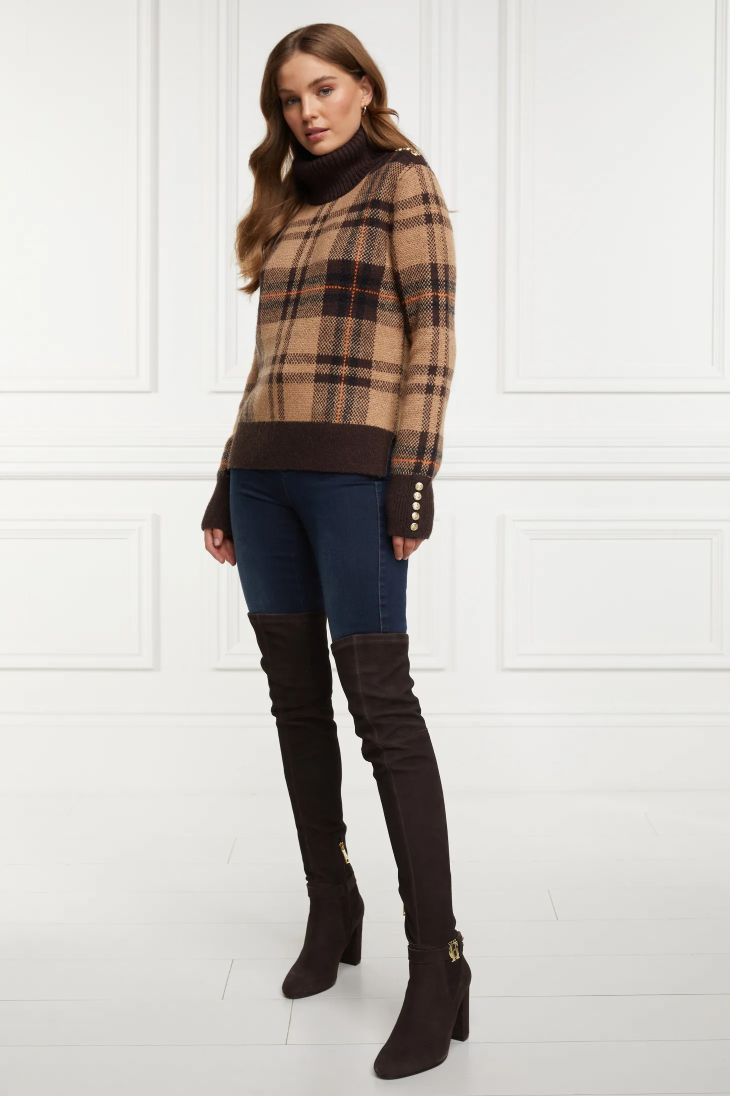 Women Holland Cooper Boots | Sloane Over The Knee Boot