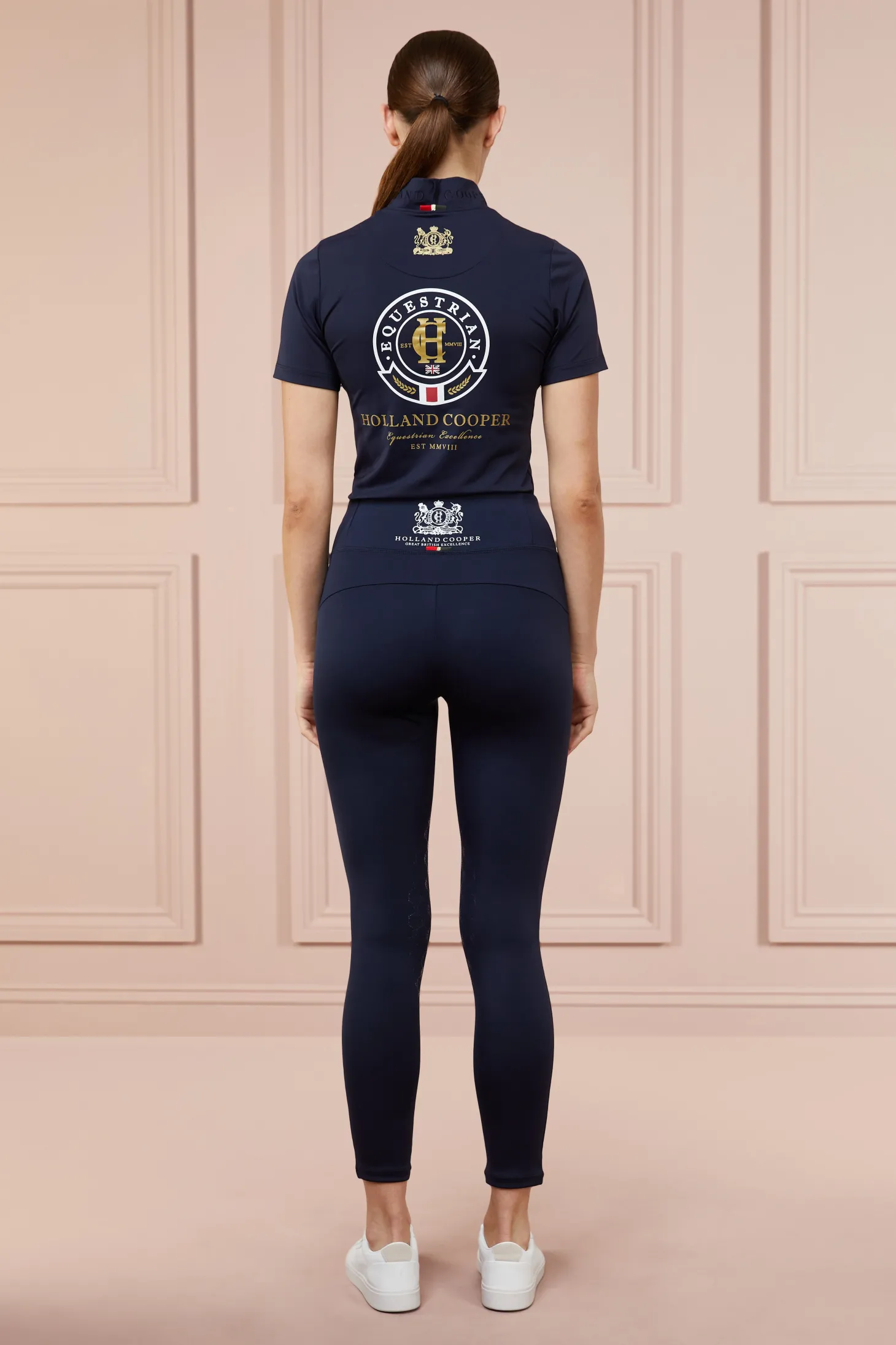 Women Holland Cooper Leggings | Leggings | Sport Legging (Ink Navy)