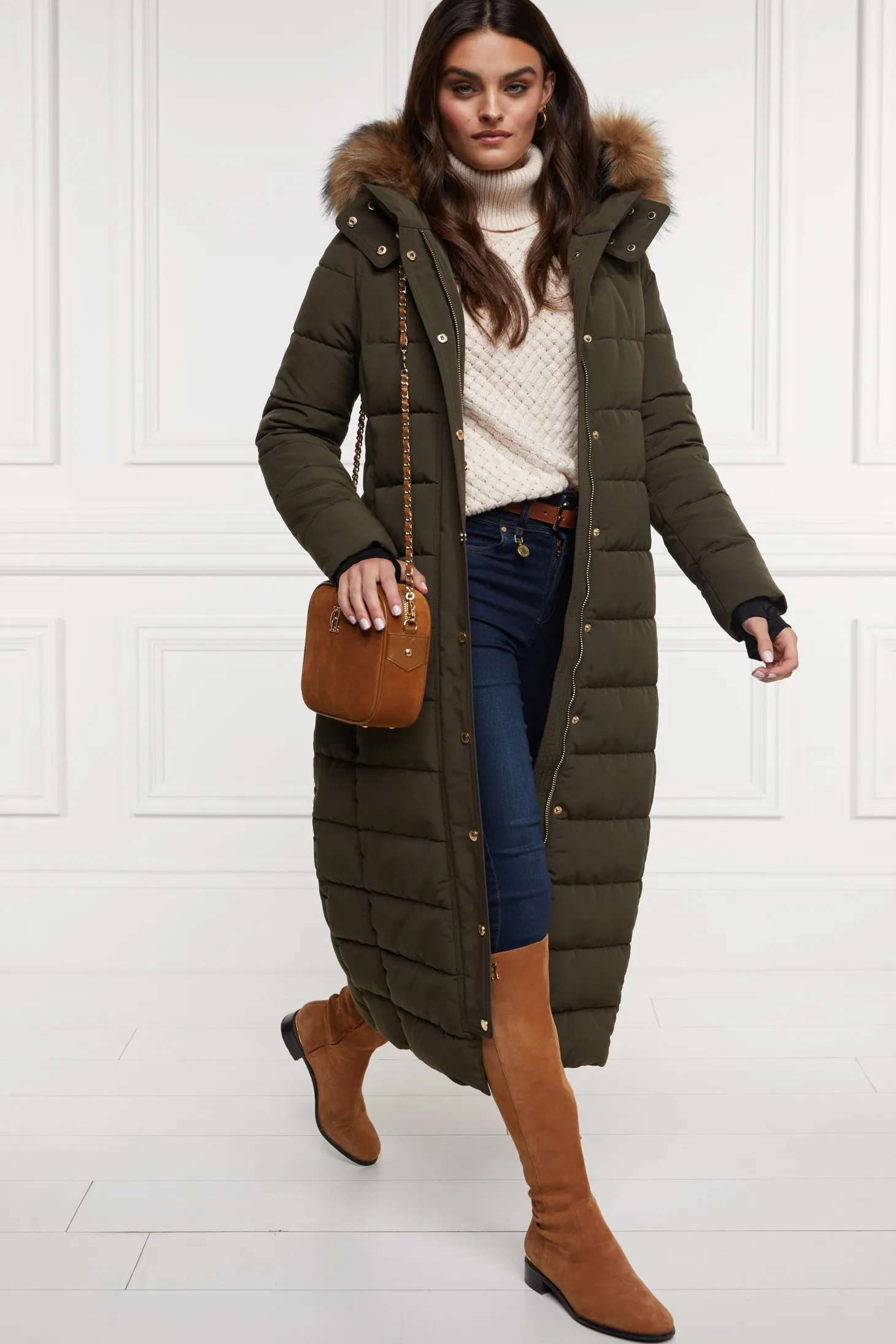 Women Holland Cooper Coats | Coats | Stoneleigh Longline Coat