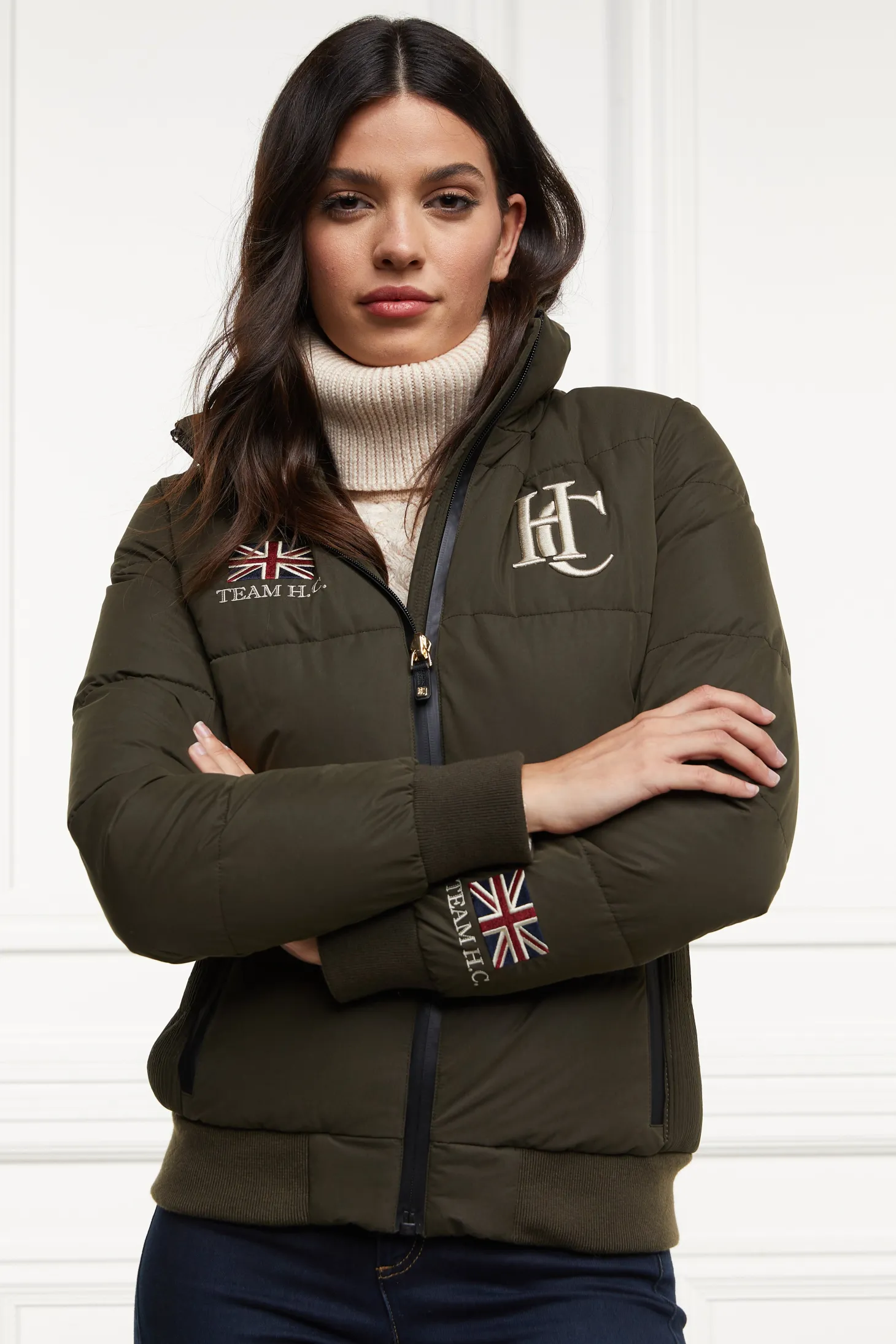 Women Holland Cooper Jackets | Jackets | Team Padded Jacket