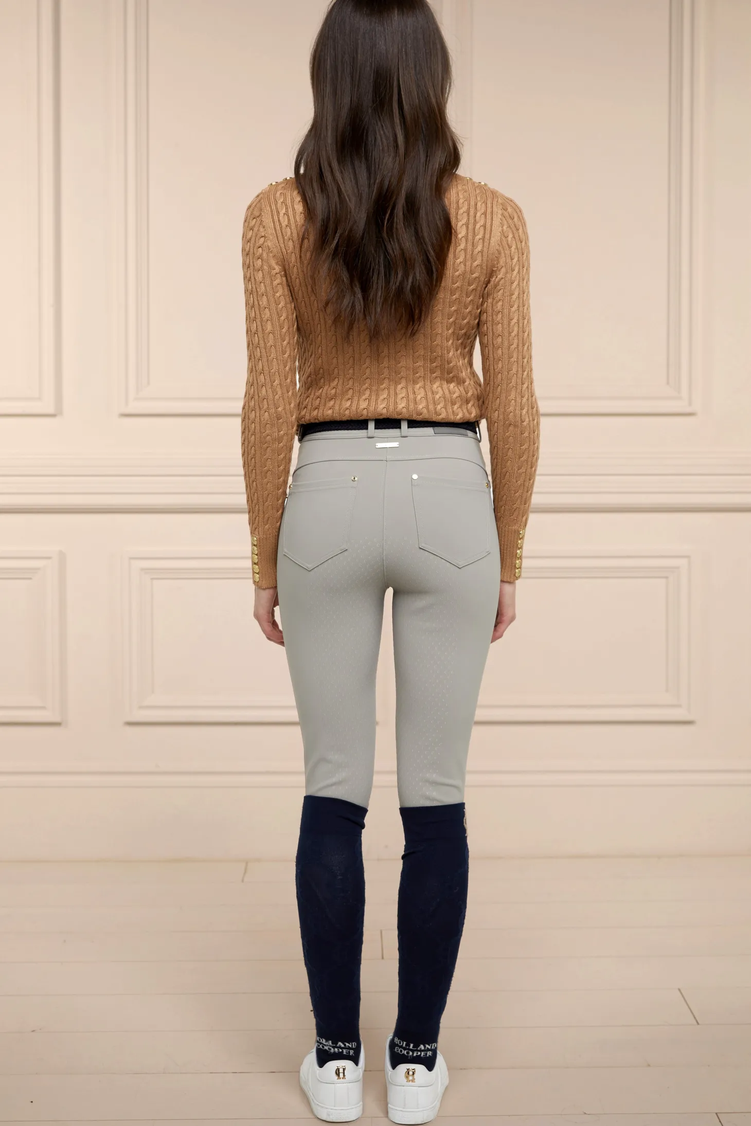 Holland Cooper Breeches | Windsor Breeches (Soft Grey)